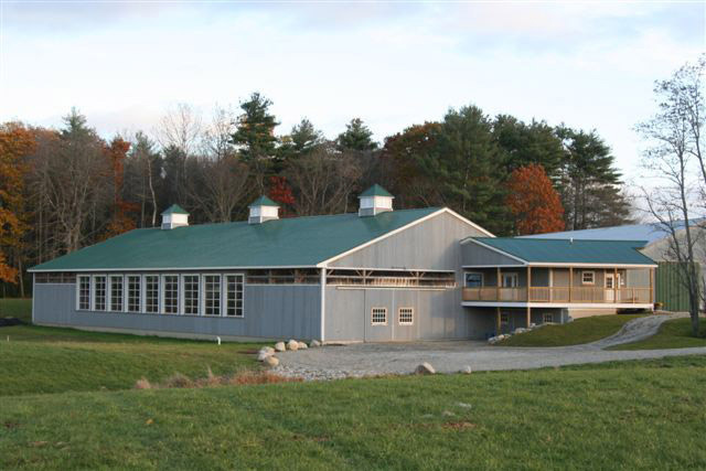 photo of the indoor arena